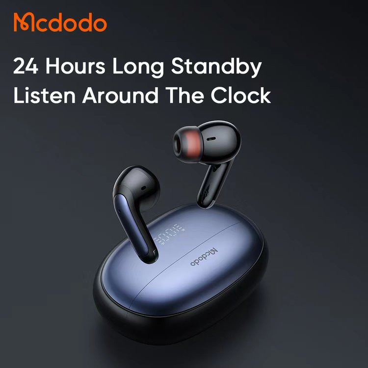 Mcdodo Multi Functional Noise Cancellation Earbuds with Display Mcdodo Multi Functional Noise Cancellation Earbuds with Display